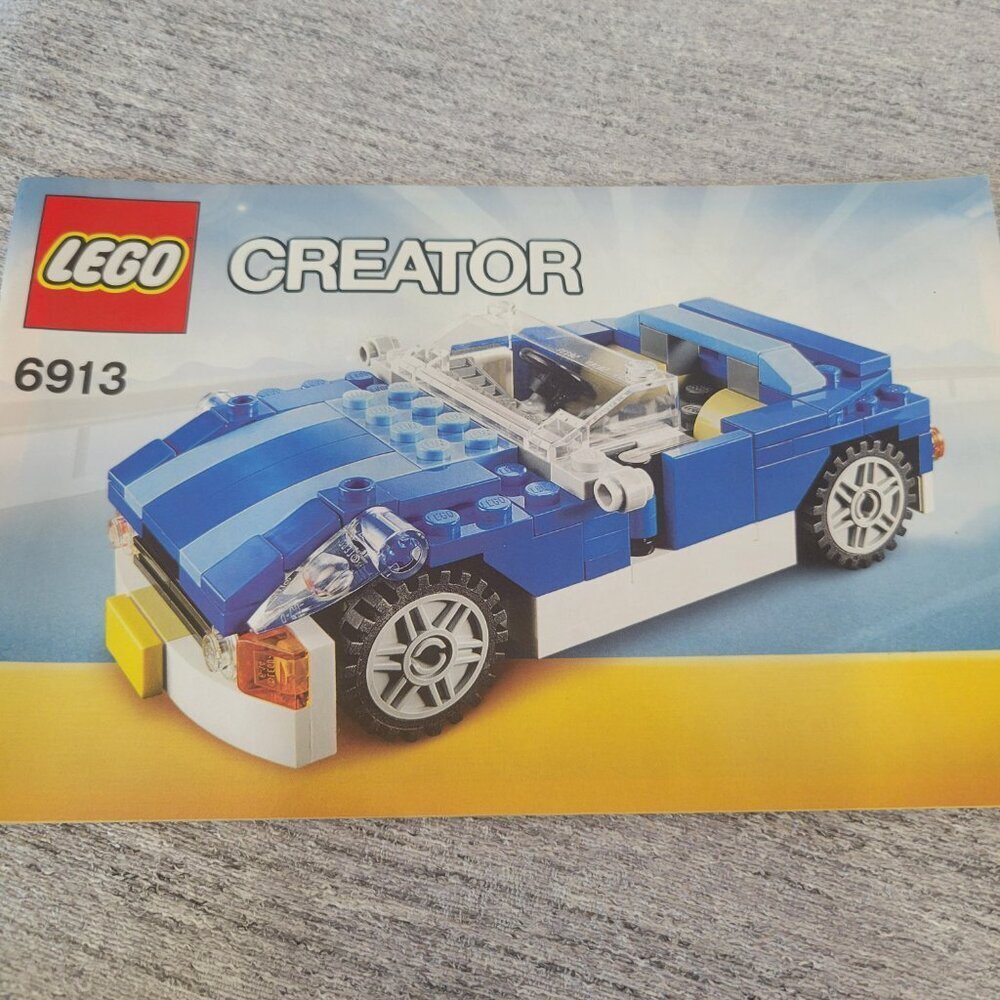 Lego Creator Blue Roadster 3 in 1 6913 - Picture 8 of 8